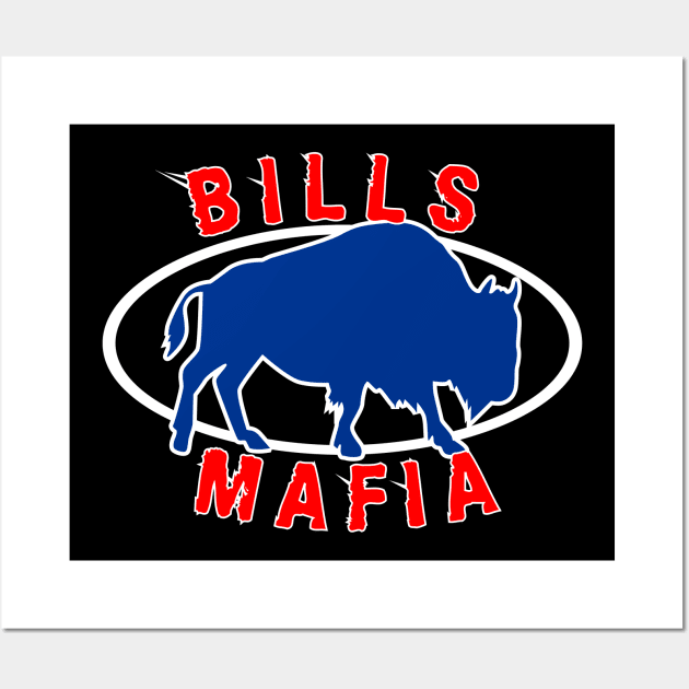 BILLS MAFIA Wall Art by MufaArtsDesigns